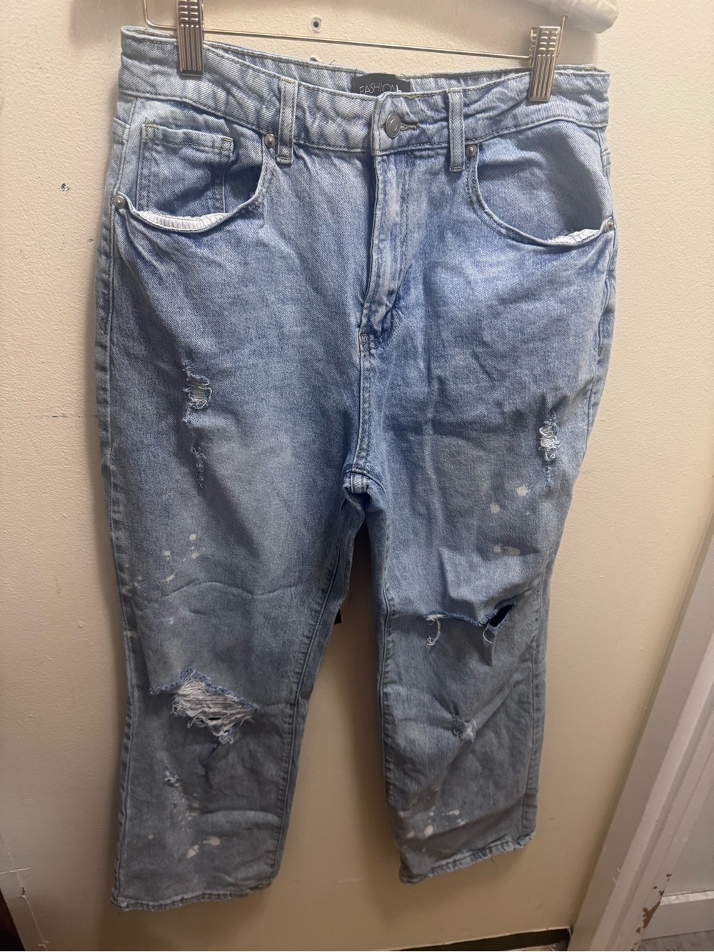 Fashion Nova Light Blue High-Rise Denim Jeans size 11